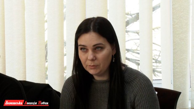 Олександра Рибалова, начальник відділу з питань забезпечення діяльності ЦНАП Визирської сільради.