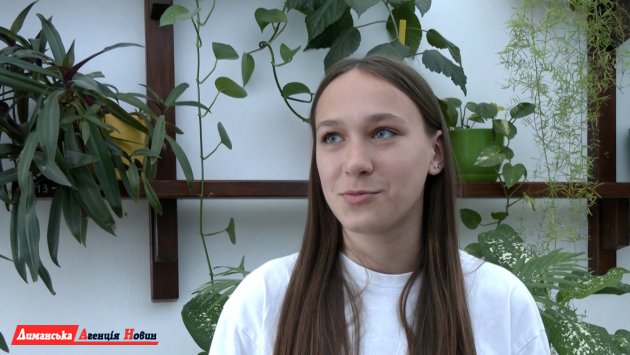 Анастасія Булюк, учасниця рою «Визирські козачата».