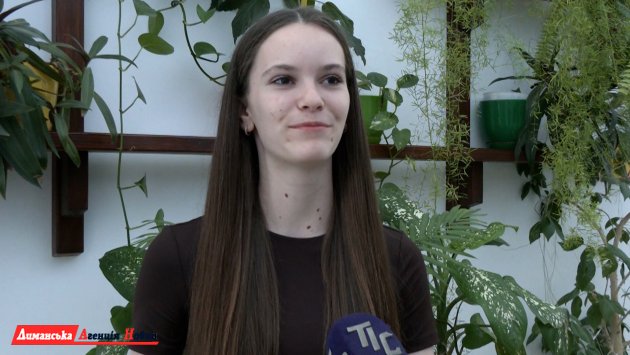 Анастасія Давід, учасниця рою «Визирські козачата».