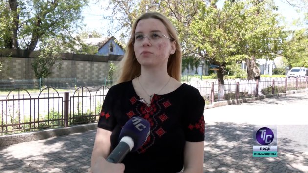 Анастасія Хлань, голова Молодіжної ради Визирської сільської ради.