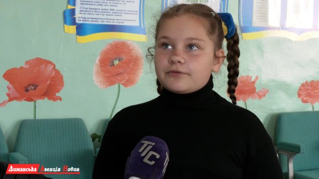 Діана, вчиться у Кордонській гімназії.