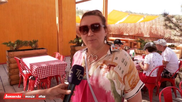 Татьяна, гостья устричного городка «Ойстервиль».