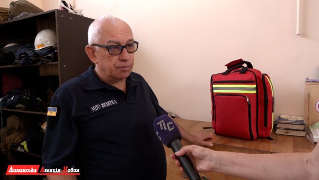 Роман Рапита, водитель структурного подразделения постоянной готовности к ЧС Визирской СТГ.