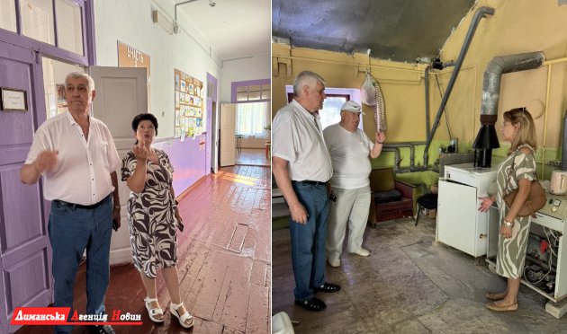 Визирская громада готовится к новому учебному году: сельский голова проверил состояние образовательных учреждений