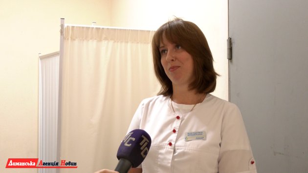 Юлія Брошенська, сімейна лікарка Причорноморської амбулаторії.
