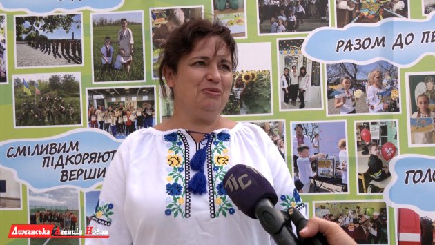 Оксана Кормич, директор Калиновской гимназии.