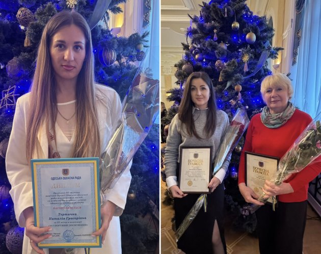 Специалисты Визирской громады получили награды от Одесского облсовета и ОВА