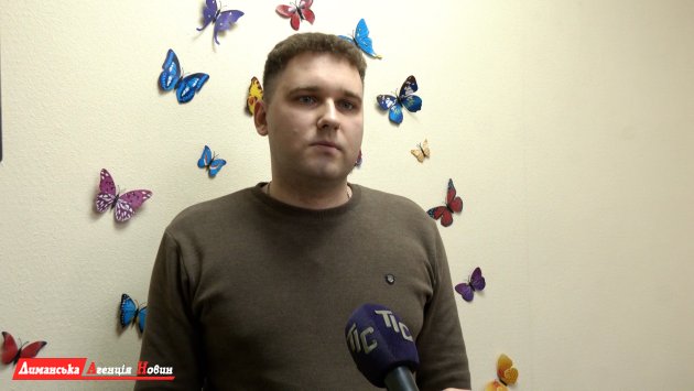 Борис Нагорний, спеціаліст І категорії сектору персоналу Визирської сільради.