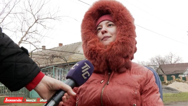 Юлія, жителька села Порт.