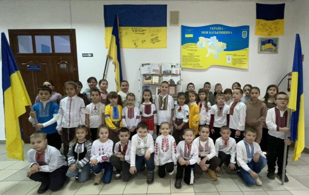 В закладах культури та освіти Визирської СТГ відзначили День соборності України (фото)