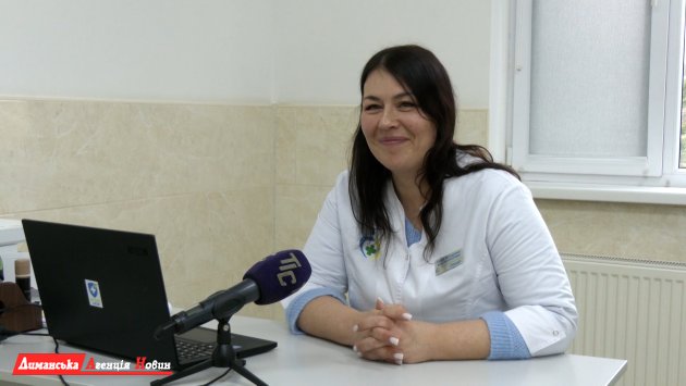 Ганна Масленнікова, завідувачка Визирської амбулаторії.