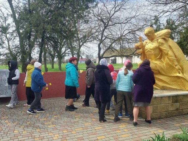 У Визирській СТГ відзначили річницю визволення Калинівки від фашистських загарбників