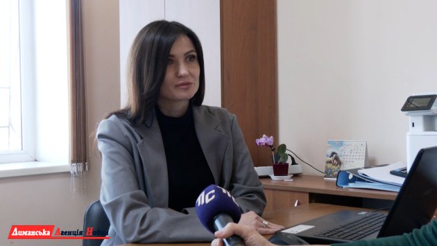 Оксана Степанова, заместитель Визирского сельского головы.