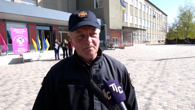 Олексій Калашніков, начальник структурного пожежно-рятувального підрозділу МПК «Визирка».