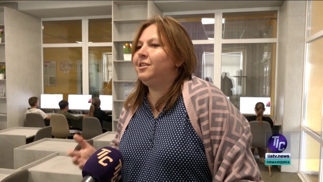 Ольга Небога, вчителька інформатики Причорноморського ліцею.