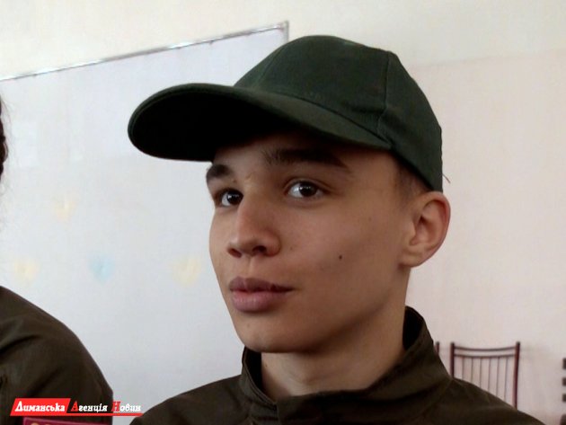 Платон Нищенко, участник отряда «Соколы», старшая группа.