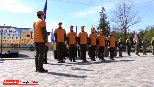 Команда Причорноморського ліцею представить Визирську громаду на районному етапі гри «Сокіл» («Джура») (фото)