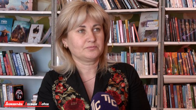Юлія Квашук, завідувачка Причорноморської сільської бібліотеки.
