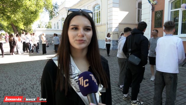 Влада Стоянова, випускниця Визирського ліцею.
