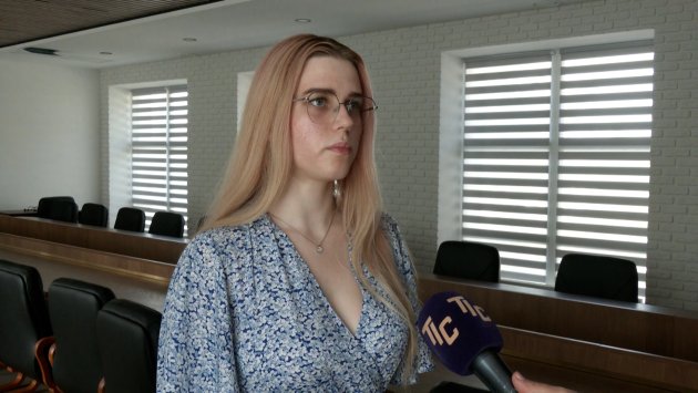 Анастасія Хлань, голова Молодіжної ради Визирської СТГ.