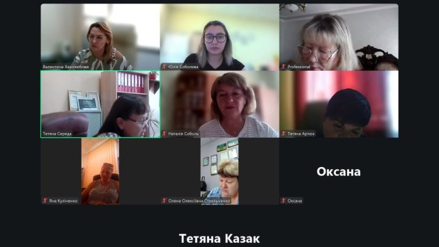 Підготовка до навчального року: освітяни Визирської громади провели онлайн-нараду
