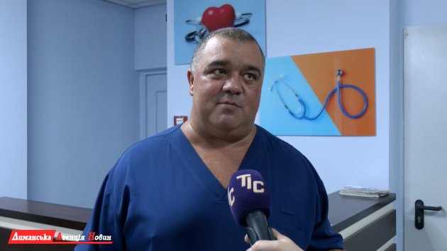 Віктор Байдан, завідуючий відділенням торакальної хірургії.